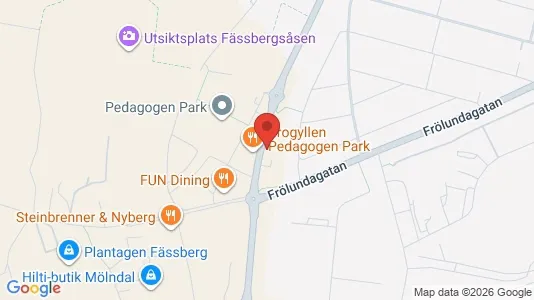 Apartments for rent i Mölndal - kort over placeringen