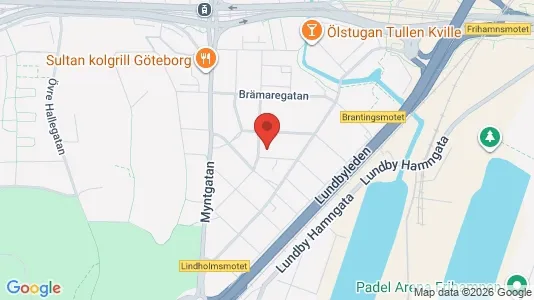 Apartments for rent i Lundby - kort over placeringen