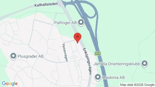 Apartments for rent i Järfälla - kort over placeringen