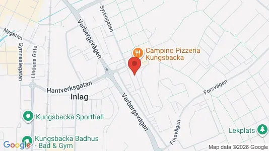 Apartments for rent i Kungsbacka - kort over placeringen