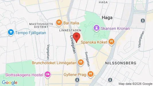 Apartments for rent i Gothenburg City Centre - kort over placeringen