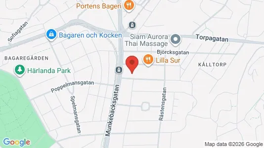 Apartments for rent i Örgryte-Härlanda - kort over placeringen
