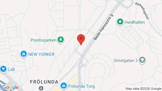 Apartments for rent i Askim-Frölunda-Högsbo - kort over placeringen
