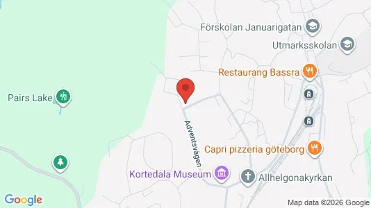 Apartments for rent i Gothenburg East - kort over placeringen