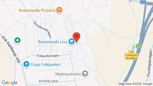 Apartments for rent i Södertälje - kort over placeringen
