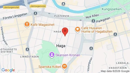 Apartments for rent i Gothenburg City Centre - kort over placeringen
