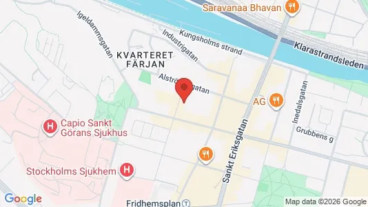 Apartments for rent i Solna - kort over placeringen