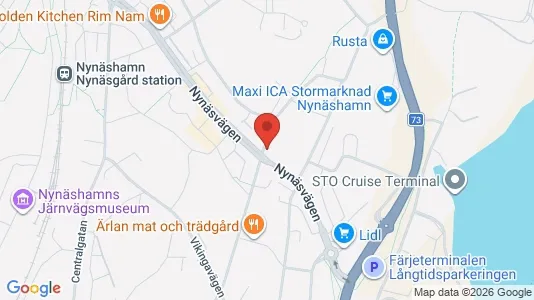 Apartments for rent i Nynäshamn - kort over placeringen