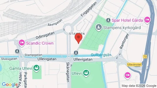 Apartments for rent i Gothenburg City Centre - kort over placeringen