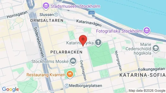 Apartments for rent i Södermalm - kort over placeringen