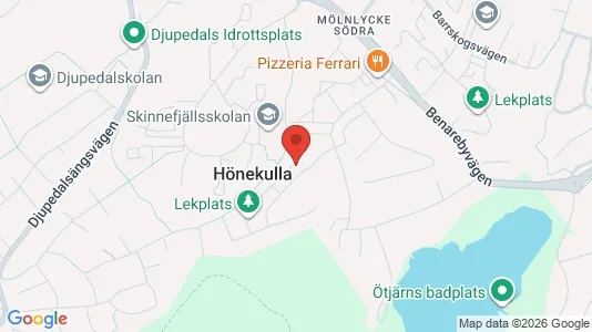 Apartments for rent i Härryda - kort over placeringen