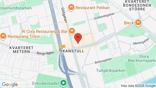 Apartments for rent i Södermalm - kort over placeringen