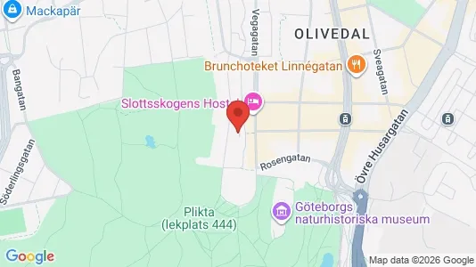 Apartments for rent i Gothenburg City Centre - kort over placeringen