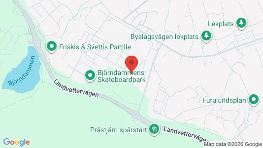 Apartments for rent i Partille - kort over placeringen