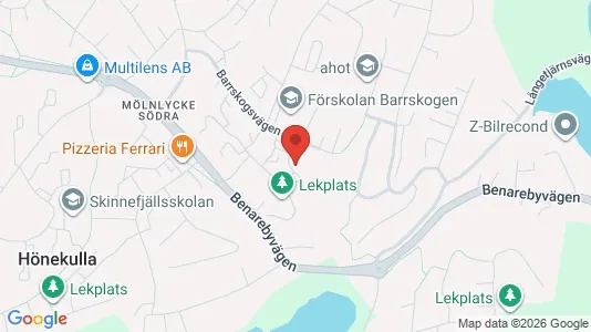 Apartments for rent i Härryda - kort over placeringen