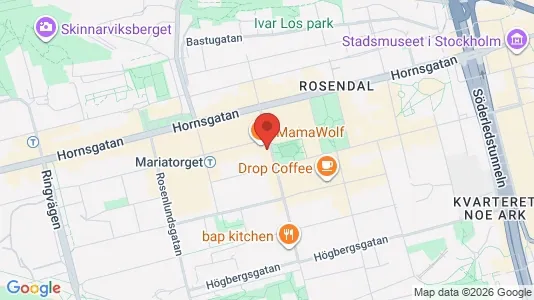 Apartments for rent i Södermalm - kort over placeringen