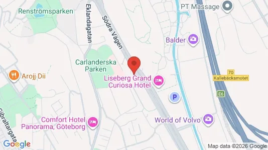 Apartments for rent i Johanneberg - kort over placeringen