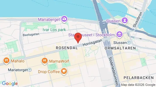 Apartments for rent i Södermalm - kort over placeringen