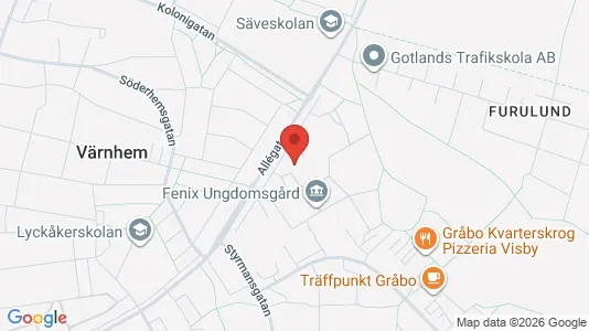 Apartments for rent i Gotland - kort over placeringen