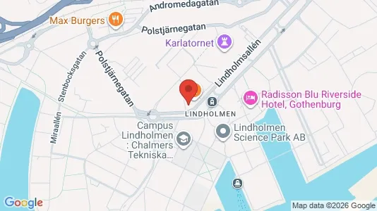 Apartments for rent i Lundby - kort over placeringen