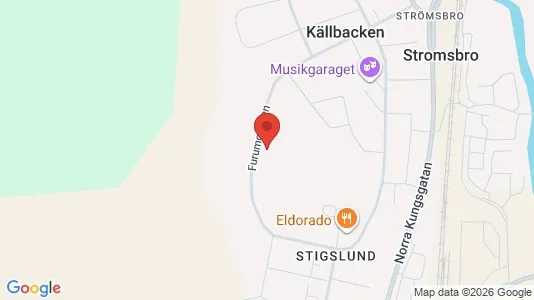 Apartments for rent i Gävle - kort over placeringen