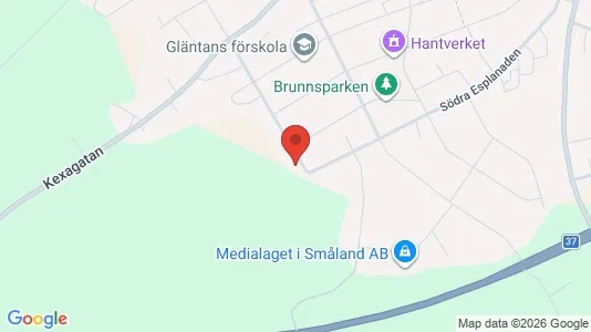Apartments for rent i Uppvidinge - kort over placeringen