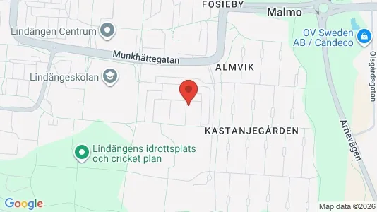 Apartments for rent i Fosie - kort over placeringen