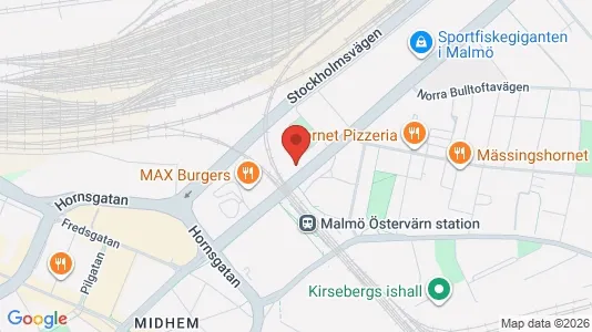 Apartments for rent i Kirseberg - kort over placeringen