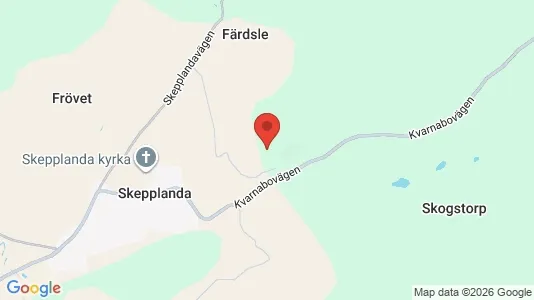 Houses for rent i Ale - kort over placeringen