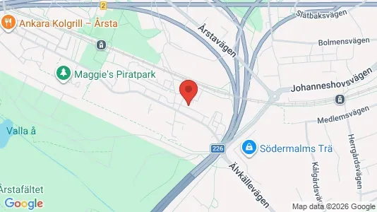 Apartments for rent i Hammarbyhamnen - kort over placeringen