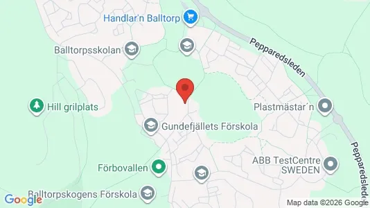 Apartments for rent i Mölndal - kort over placeringen