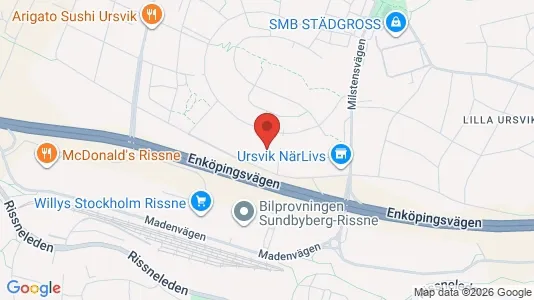 Apartments for rent i Sundbyberg - kort over placeringen