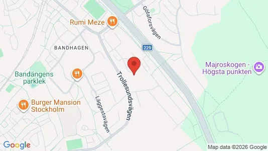 Apartments for rent i Stockholm South - kort over placeringen