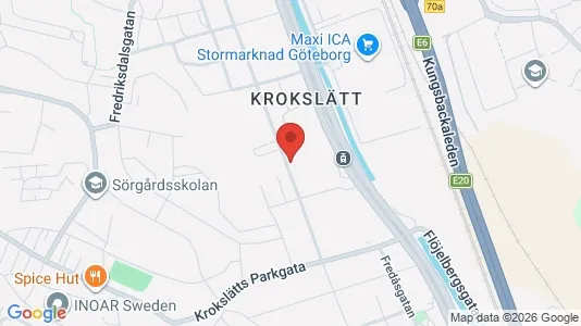 Apartments for rent i Örgryte-Härlanda - kort over placeringen