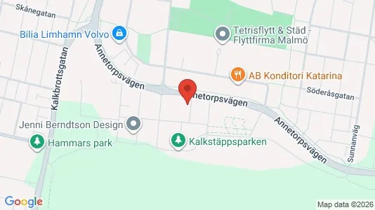Apartments for rent i Limhamn/Bunkeflo - kort over placeringen