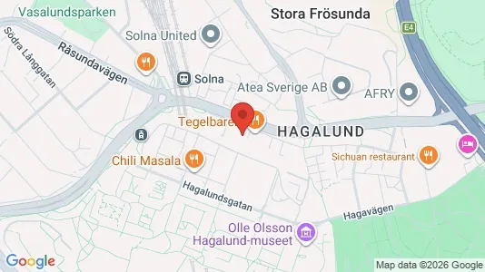Apartments for rent i Solna - kort over placeringen
