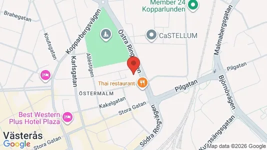 Apartments for rent i Västerås - kort over placeringen