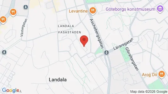 Apartments for rent i Gothenburg City Centre - kort over placeringen