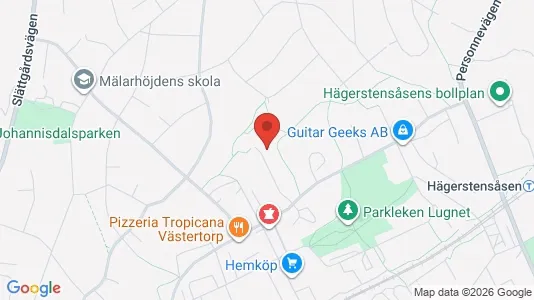 Apartments for rent i Stockholm South - kort over placeringen