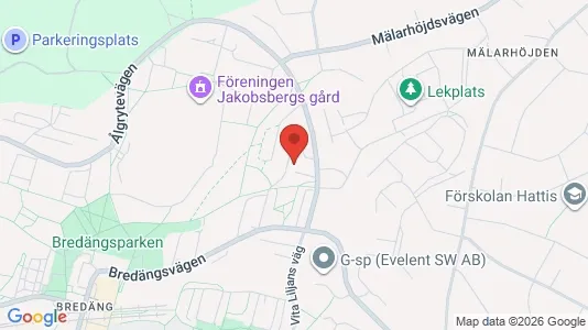 Apartments for rent i Stockholm South - kort over placeringen