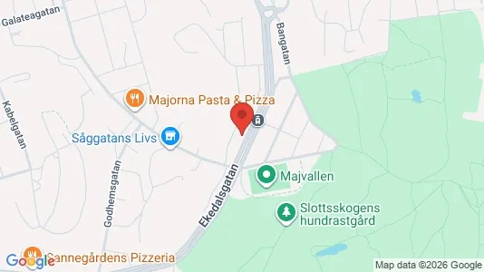 Apartments for rent i Majorna-Linné - kort over placeringen