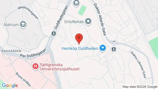Apartments for rent i Gothenburg City Centre - kort over placeringen