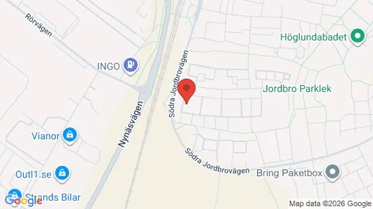 Apartments for rent i Haninge - kort over placeringen
