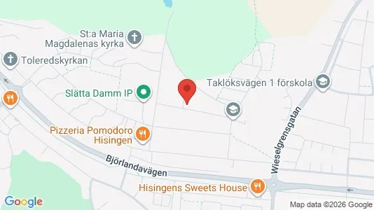 Apartments for rent i Lundby - kort over placeringen