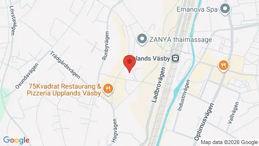 Apartments for rent i Upplands Väsby - kort over placeringen