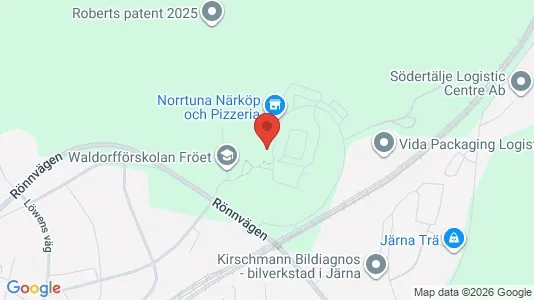 Apartments for rent i Södertälje - kort over placeringen