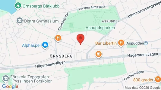 Apartments for rent i Stockholm South - kort over placeringen