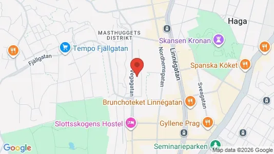 Apartments for rent i Gothenburg City Centre - kort over placeringen