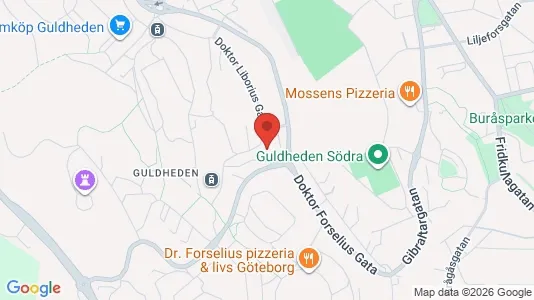 Apartments for rent i Gothenburg City Centre - kort over placeringen