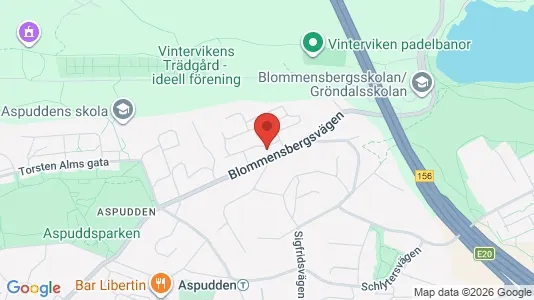 Apartments for rent i Stockholm South - kort over placeringen
